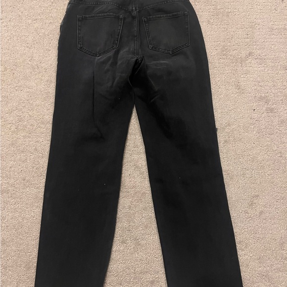 black ripped pacsun jeans, high waisted, size 25 - Picture 1 of 3